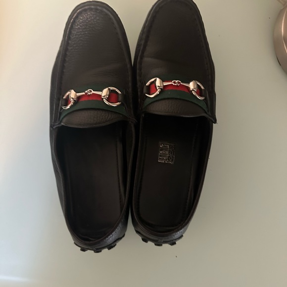 Gucci leather loafer moccasins - Picture 4 of 6